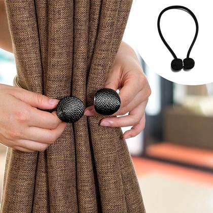 Imaginea din Agățătoare magnetică pentru draperii  -  negru