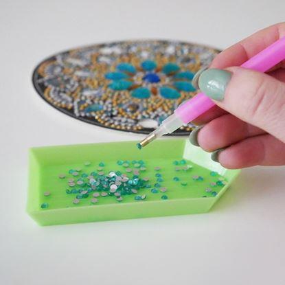 Imaginea Pictură cu diamante lampă LED mandală 