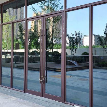 Imaginea din Folie oglindă pentru ferestre 200 cm  -  Gri