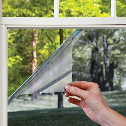 Imaginea din Folie oglindă pentru ferestre 200 cm  -  argintie
