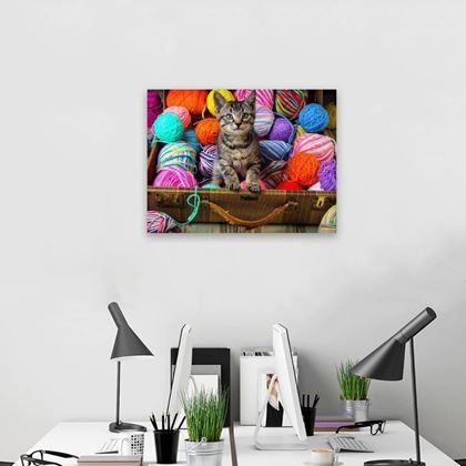 Imaginea din Pictură cu diamante  -  pisoi