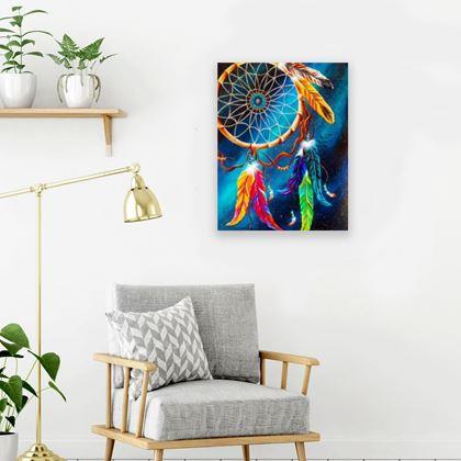 Imaginea din Pictură cu diamante  - capcană de vise