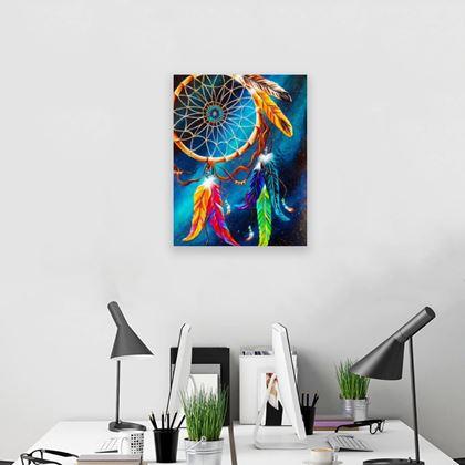 Imaginea din Pictură cu diamante  - capcană de vise