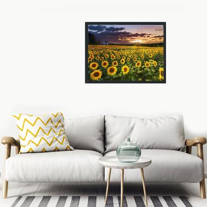 Imaginea din Pictură cu diamante  - soarelui