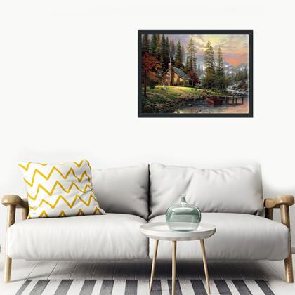 Imaginea din Pictură cu diamante  -  pădure