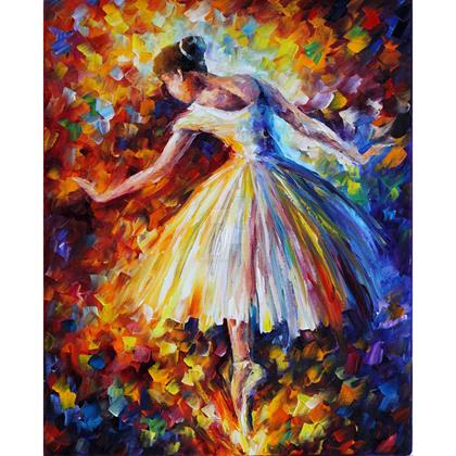 Imaginea din Pictură cu diamante  -  balerină