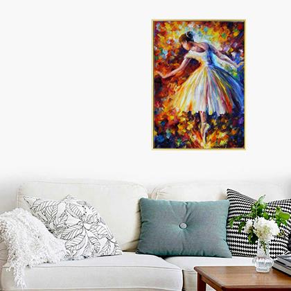Imaginea din Pictură cu diamante  -  balerină