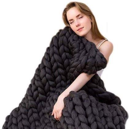 Imaginea din Fir de tricotat manual  - negru