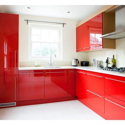 Imaginea din Folie pentru renovarea blatului de bucătărie  -  roșu