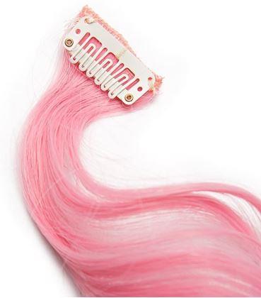 Imaginea din Extensii colorate pentru păr  -  roz