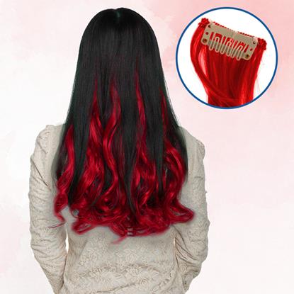 Imaginea Extensii colorate pentru păr 