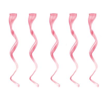 Imaginea din Extensii colorate pentru păr  -  roz