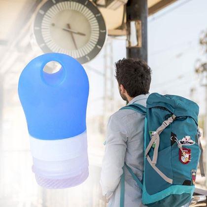 Imaginea din Tub de călătorie din silicon - albastru