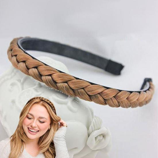 Imaginea din Cordeluță cu împletitură  -  blond auriu