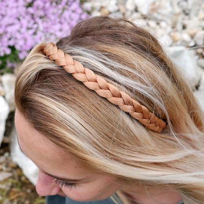 Imaginea din Cordeluță cu împletitură  -  blond auriu