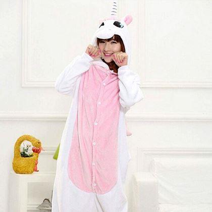 Imaginea din Costum pentru animale - unicorn roz  -  M