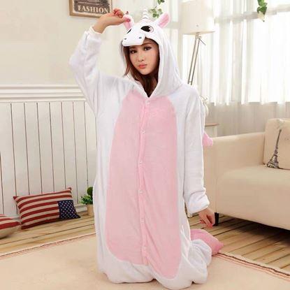 Imaginea Costum pentru animale - unicorn roz 