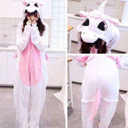 Imaginea Costum pentru animale - unicorn roz 