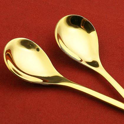 Imaginea din Set de lingurițe de Crăciun în cutie cadou, 4 buc.