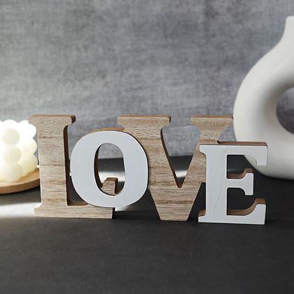 Imaginea din Decor din lemn LOVE