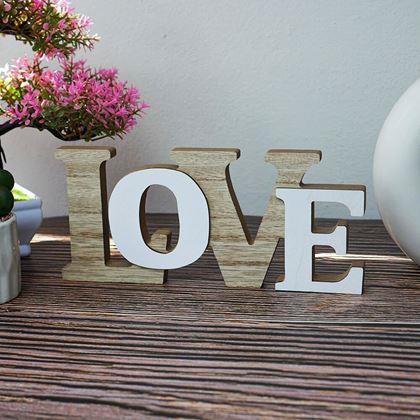Imaginea din Decor din lemn LOVE
