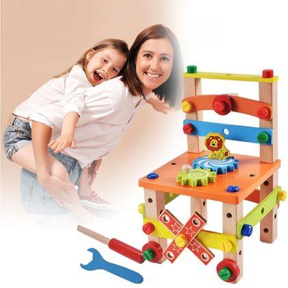 Imaginea din Scaun educativ din lemn