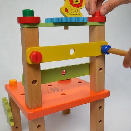 Imaginea din Scaun educativ din lemn