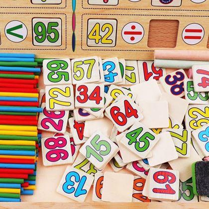 Imaginea din Tablă educativă din lemn