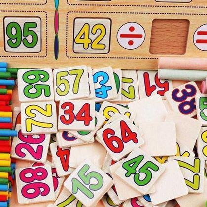 Imaginea din Tablă educativă din lemn