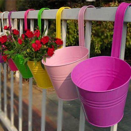 Imaginea din Vază suspendată pentru balcon  -  verde