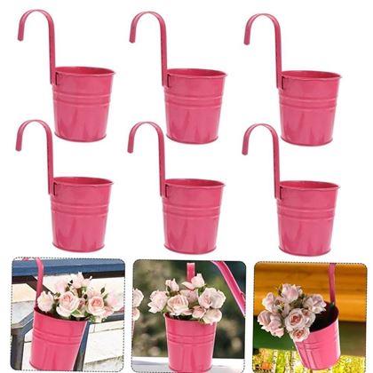 Imaginea din Vază suspendată pentru balcon  -  roz