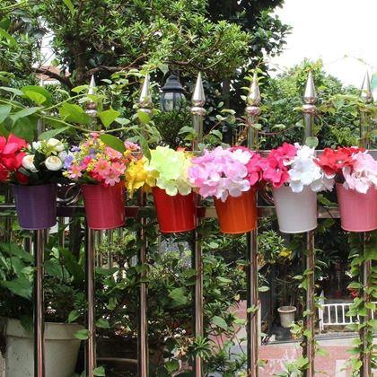 Imaginea din Vază suspendată pentru balcon  -  verde