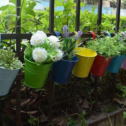 Imaginea din Vază suspendată pentru balcon  -  verde
