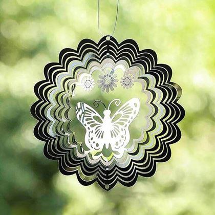 Imaginea din Decor de vânt de grădină - fluture