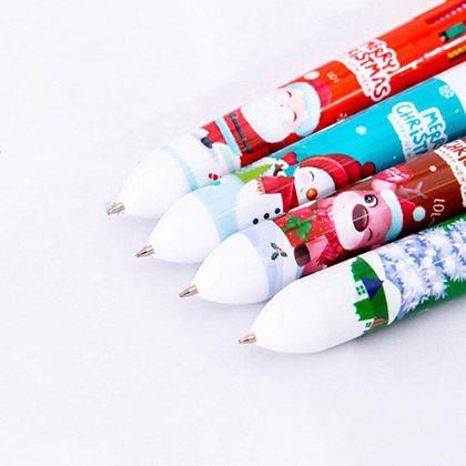 Imaginea din Pix cu bilă de Crăciun multicolor - pui de ren