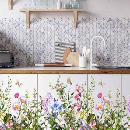 Imaginea Autocolante de perete - pajiște înflorită