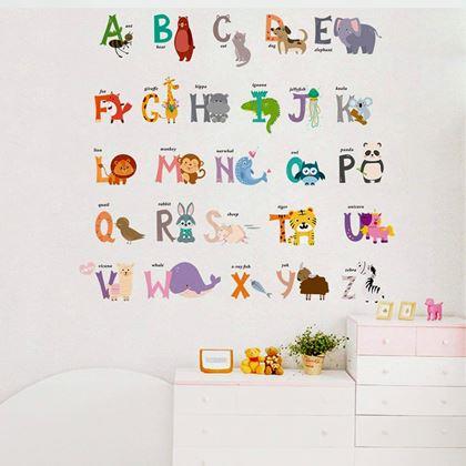Imaginea din Stickere de perete - Litere