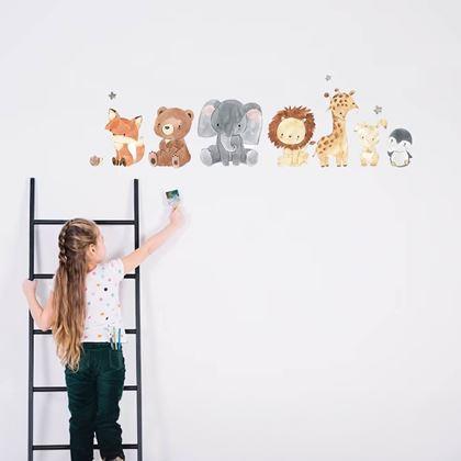 Imaginea din Autocolante de perete - desene animate cu animale