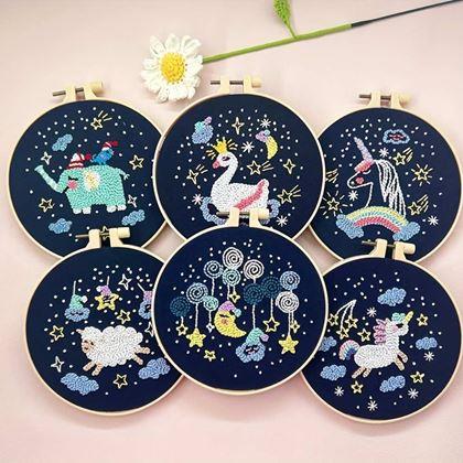 Imaginea din Broderie pentru copii  -  unicorn
