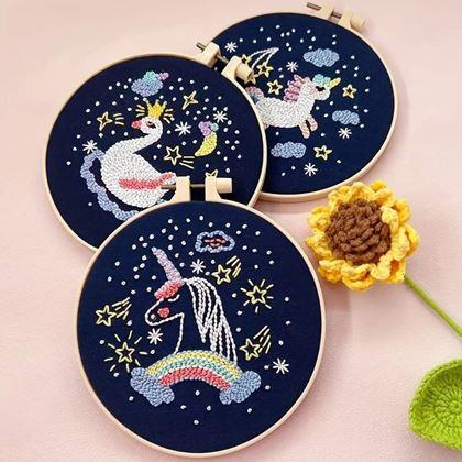 Imaginea din Broderie pentru copii  -  unicorn