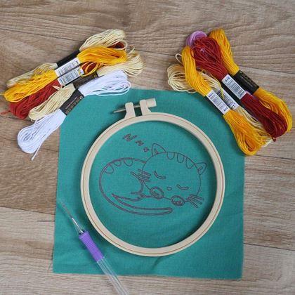 Imaginea din Broderie pentru copii  -  pisică
