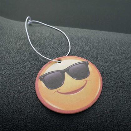 Imaginea din Miros pentru mașină Smiley  -  Nucă de cocos