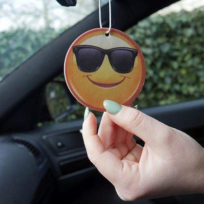 Imaginea din Miros pentru mașină Smiley  -  Nucă de cocos