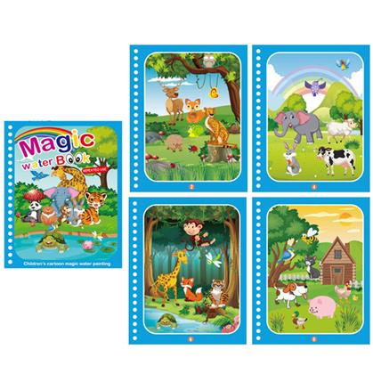 Imaginea din Cărți de colorat cu apă  -  animăluțe