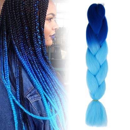 Imaginea Extensie de păr ombré