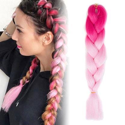 Imaginea Extensie de păr ombré