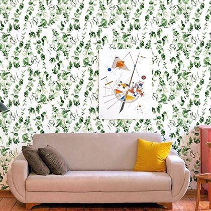 Imaginea din Tapetă vinilică cu model  -  frunze