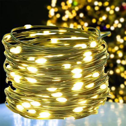 Imaginea din Lanț cu LED luminoase de Crăciun 20 m