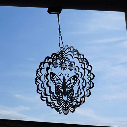 Imaginea din Decor de vânt de grădină - fluture