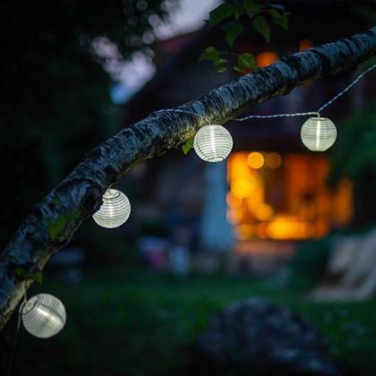 Imaginea din Lanț solar de LED-uri - lămpiouri